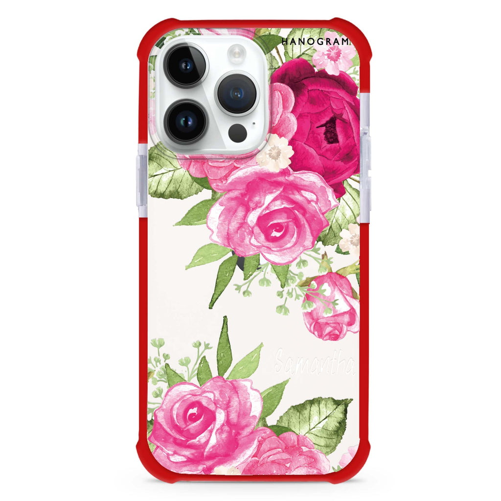 Watercolor Rose Ultra Shockproof Case
