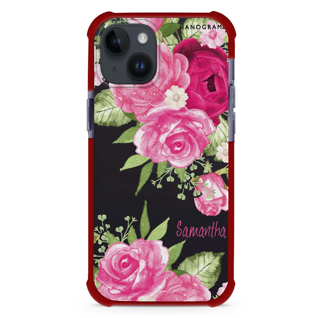 Watercolor Rose iPhone 12 Mini Ultra Shockproof Case