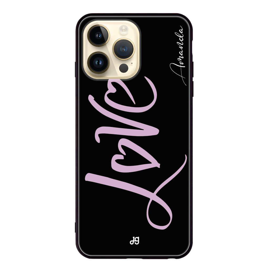 Love & Love Glass Case