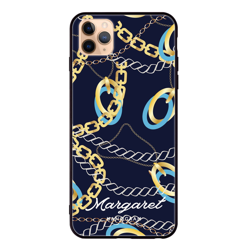 Belt and Chain II iPhone 11 Pro Glass Case
