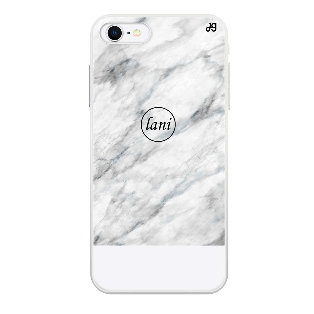 B & W Marble iPhone SE Ultra Clear Case