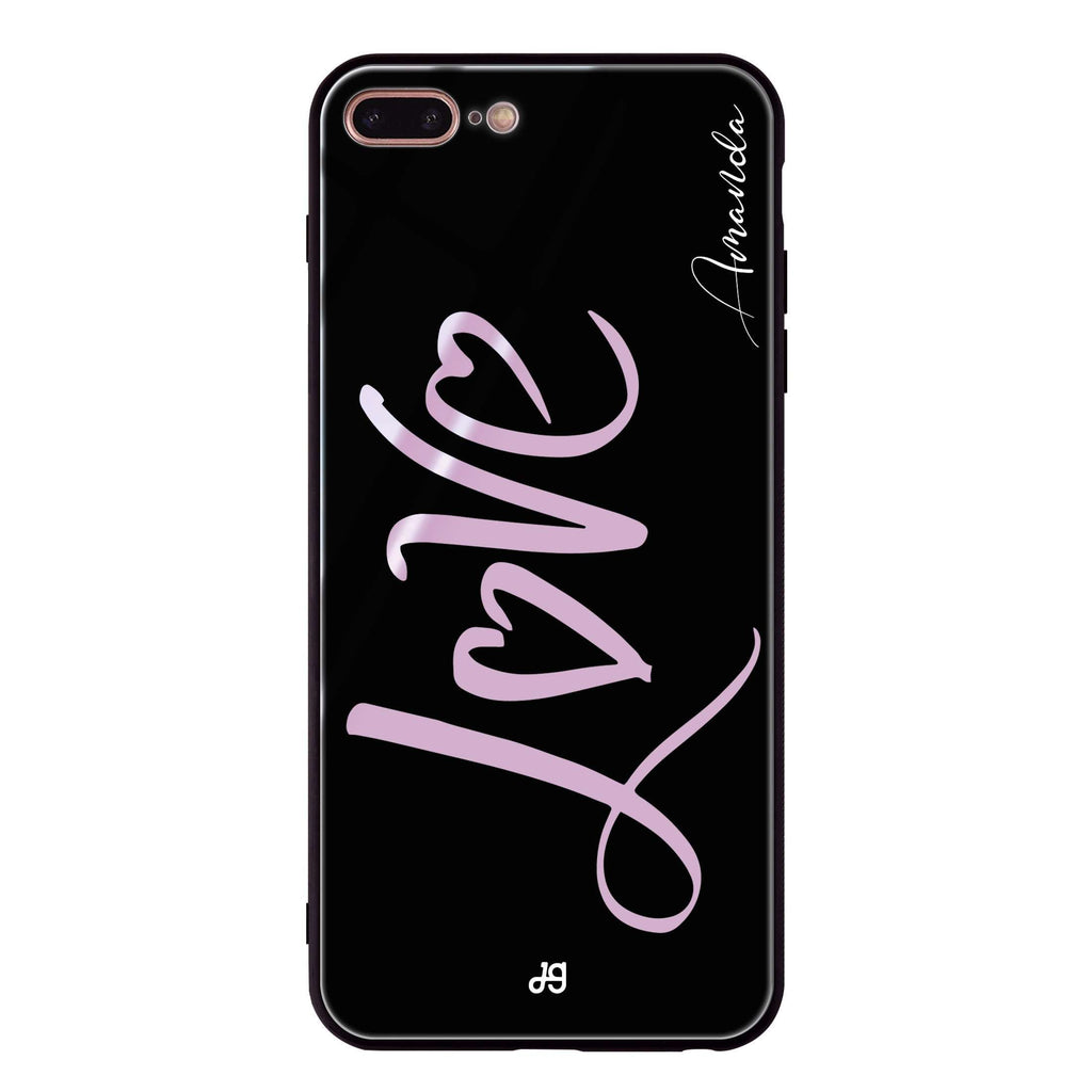 Love & Love iPhone 7 Plus Glass Case