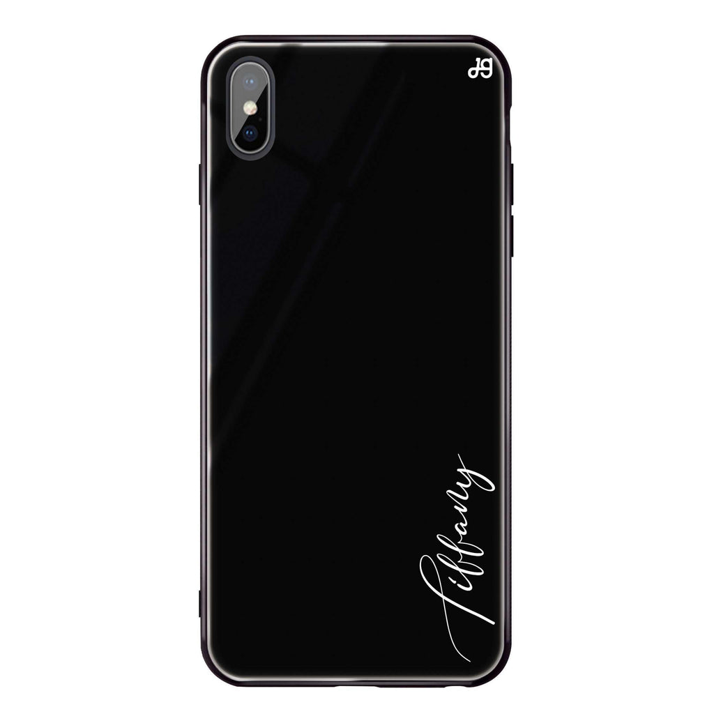 My Love Handwritten II iPhone XS Glass Case