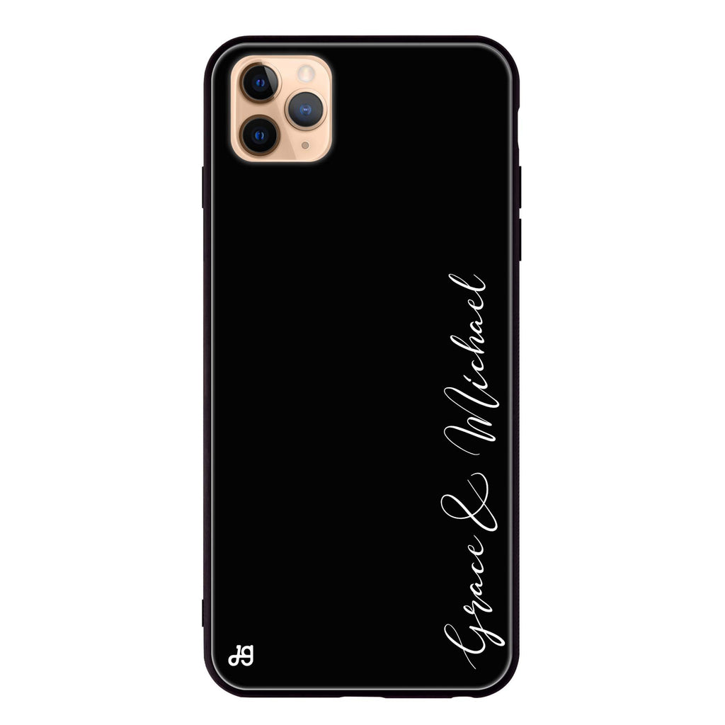 Handwritten You And Me iPhone 11 Pro Max Glass Case