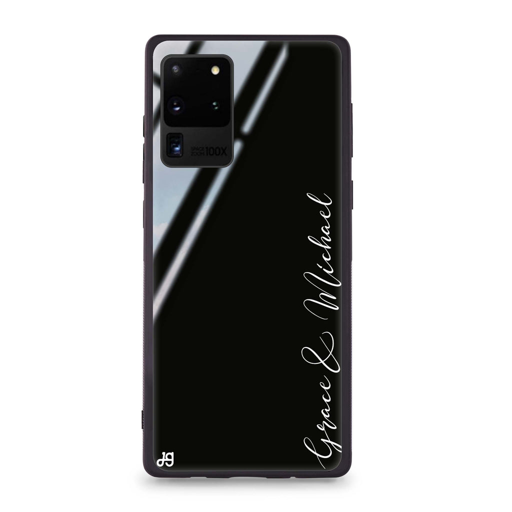 Handwritten You And Me Samsung Glass Case