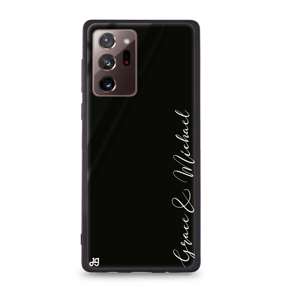 Handwritten You And Me Samsung Note 20 Ultra Glass Case