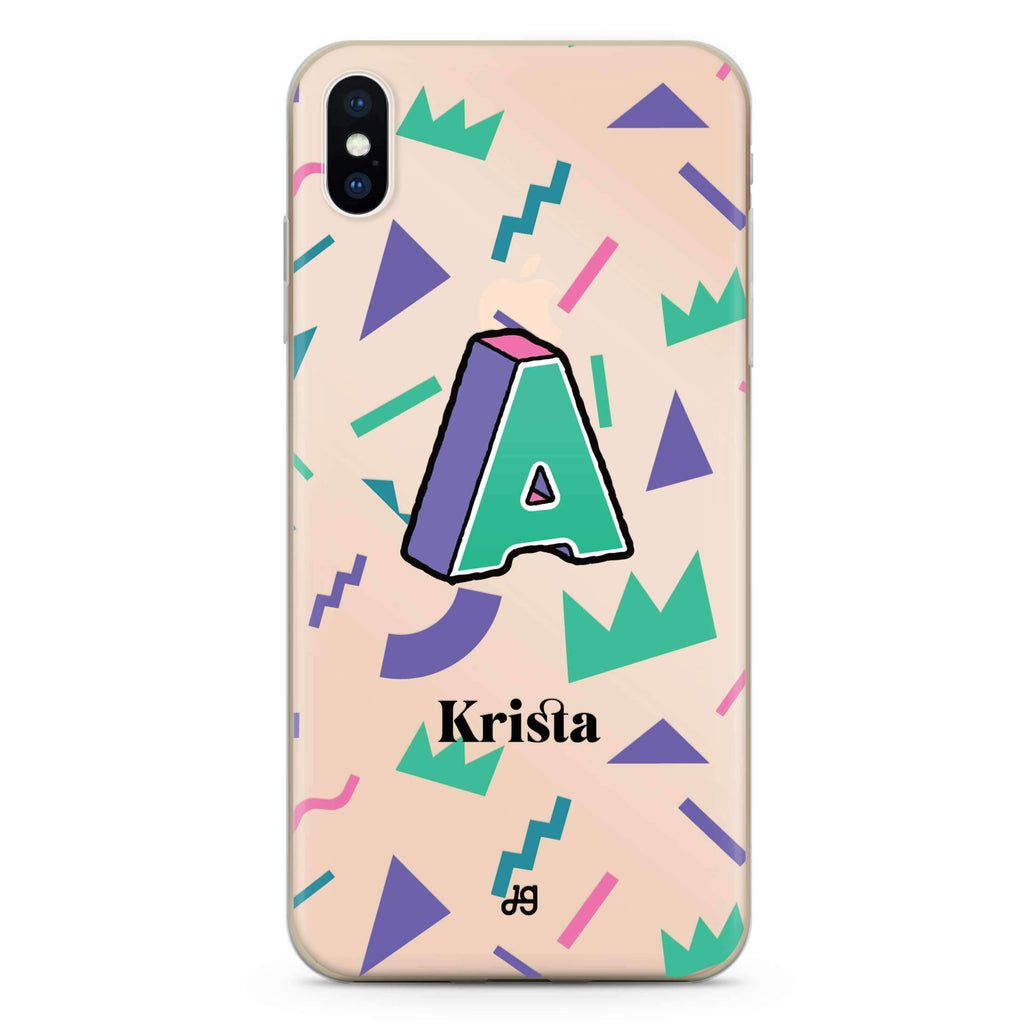 Inspired Monogram iPhone XS Ultra Clear Case