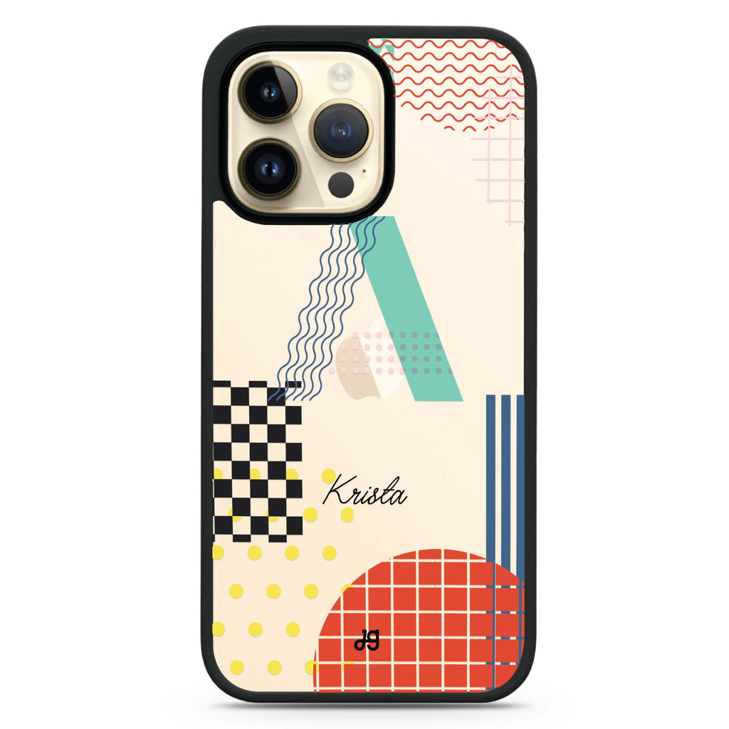 Memphis Monogram Impact Guard Bumper Case