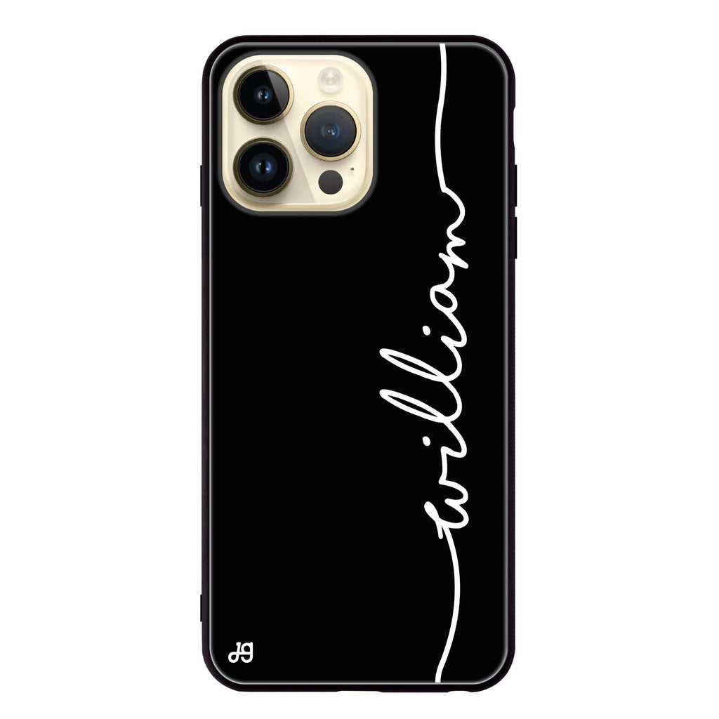 Vertical Handwritten II iPhone 13 Pro Max Glass Case