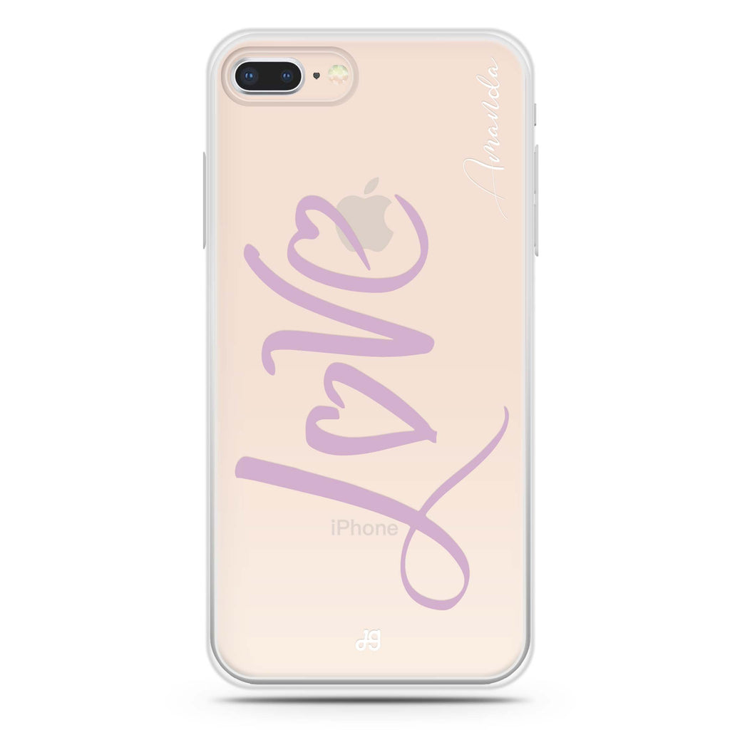 Love & Love iPhone 7 Plus Ultra Clear Case
