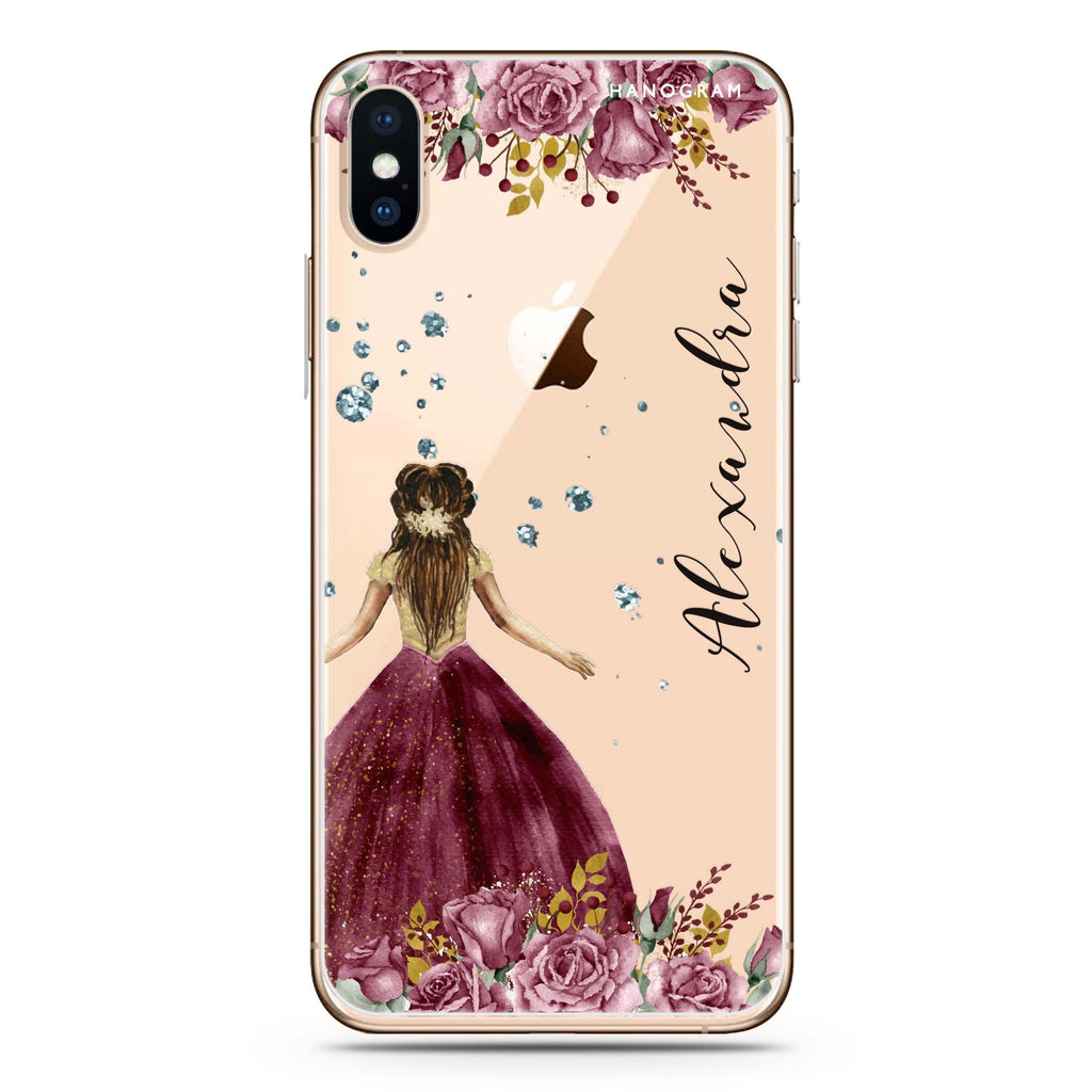 Princess In Garden iPhone X Ultra Clear Case