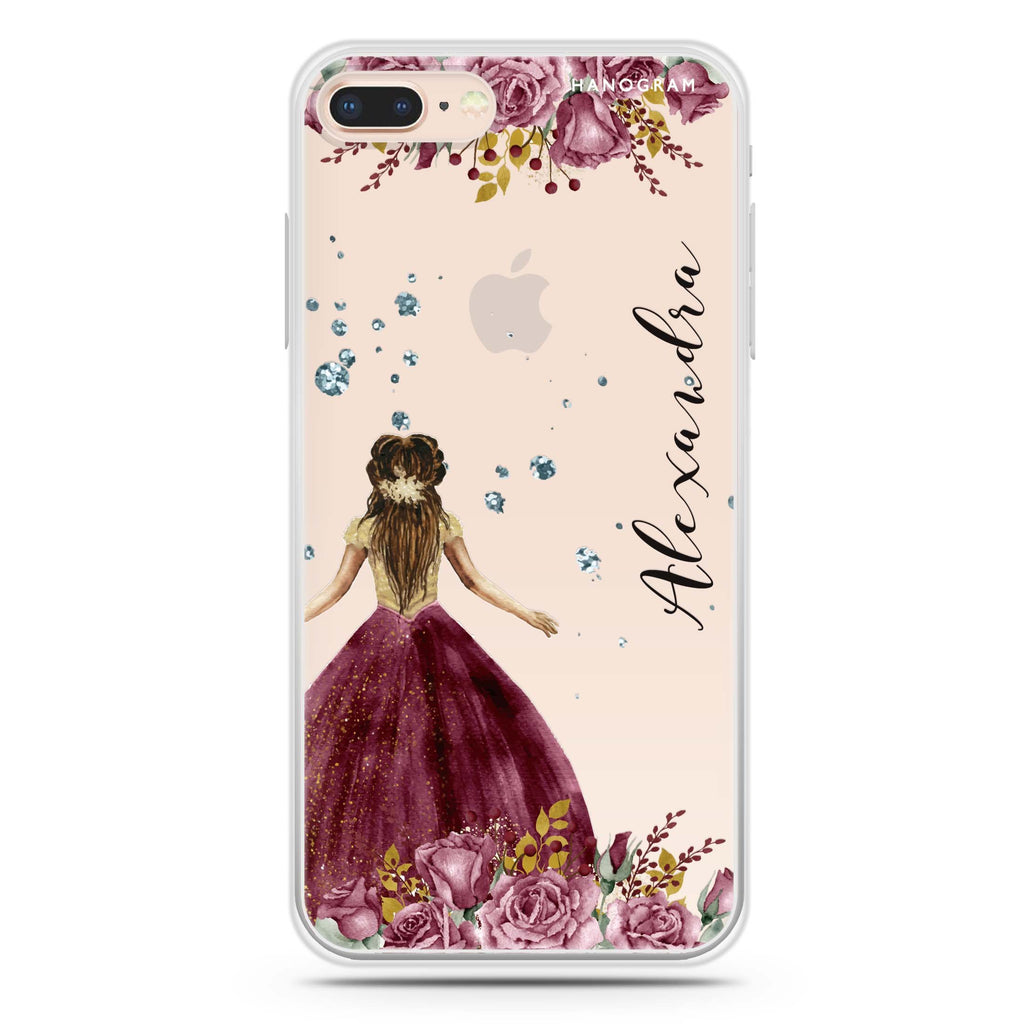 Princess In Garden iPhone 7 Plus Ultra Clear Case