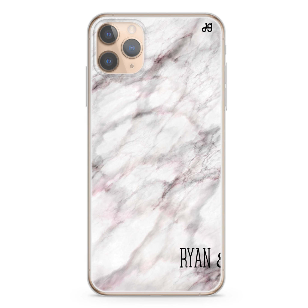 White Marble iPhone 11 Pro Max Ultra Clear Case