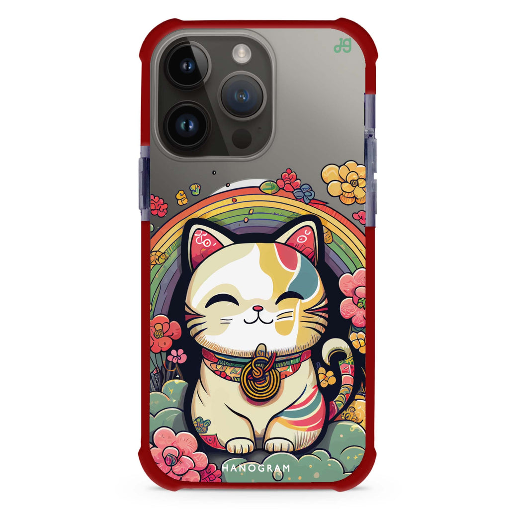 Japanese Lucky Cat MagSafe Compatible Ultra Shockproof Case