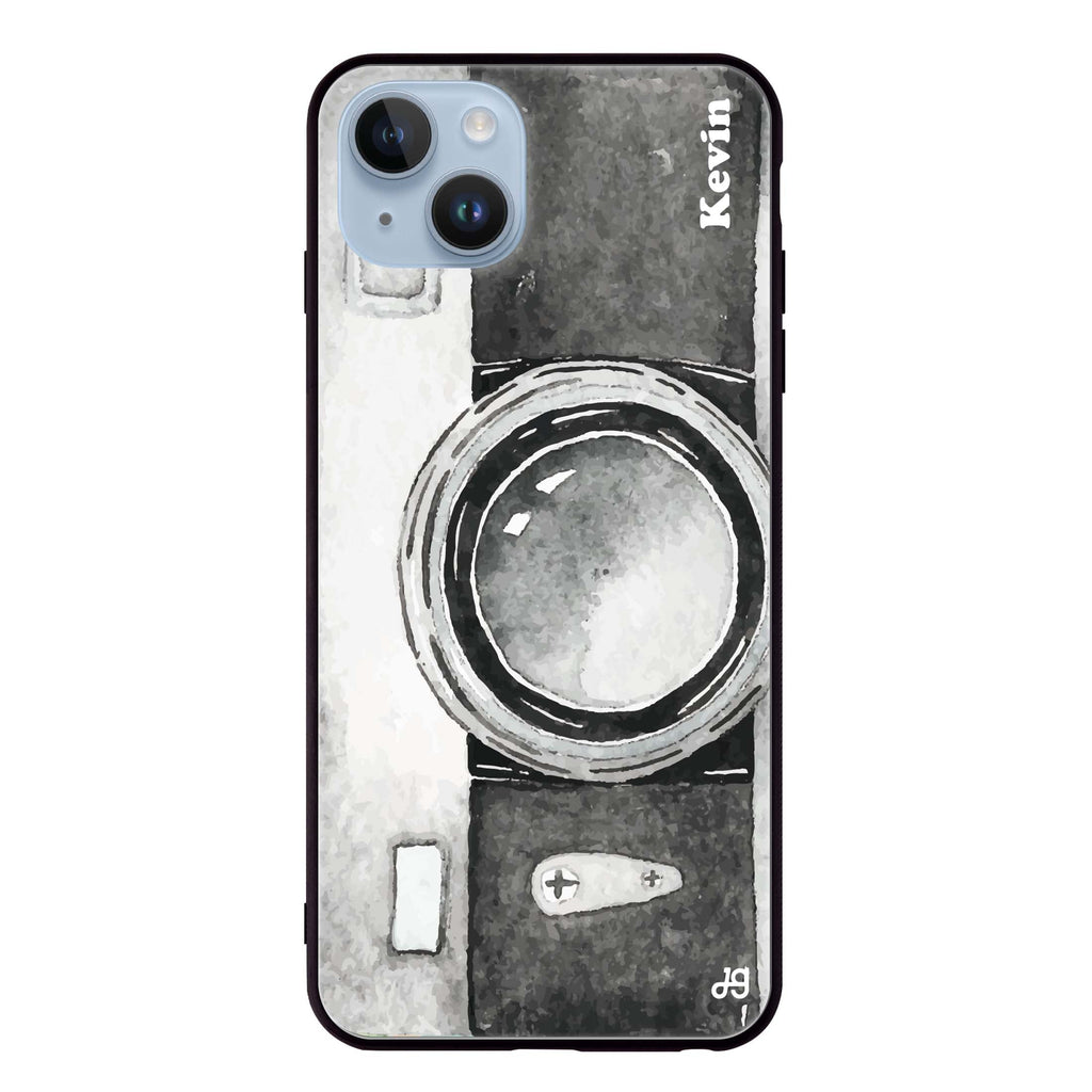 Fashion Camera iPhone 14 Plus Glass Case