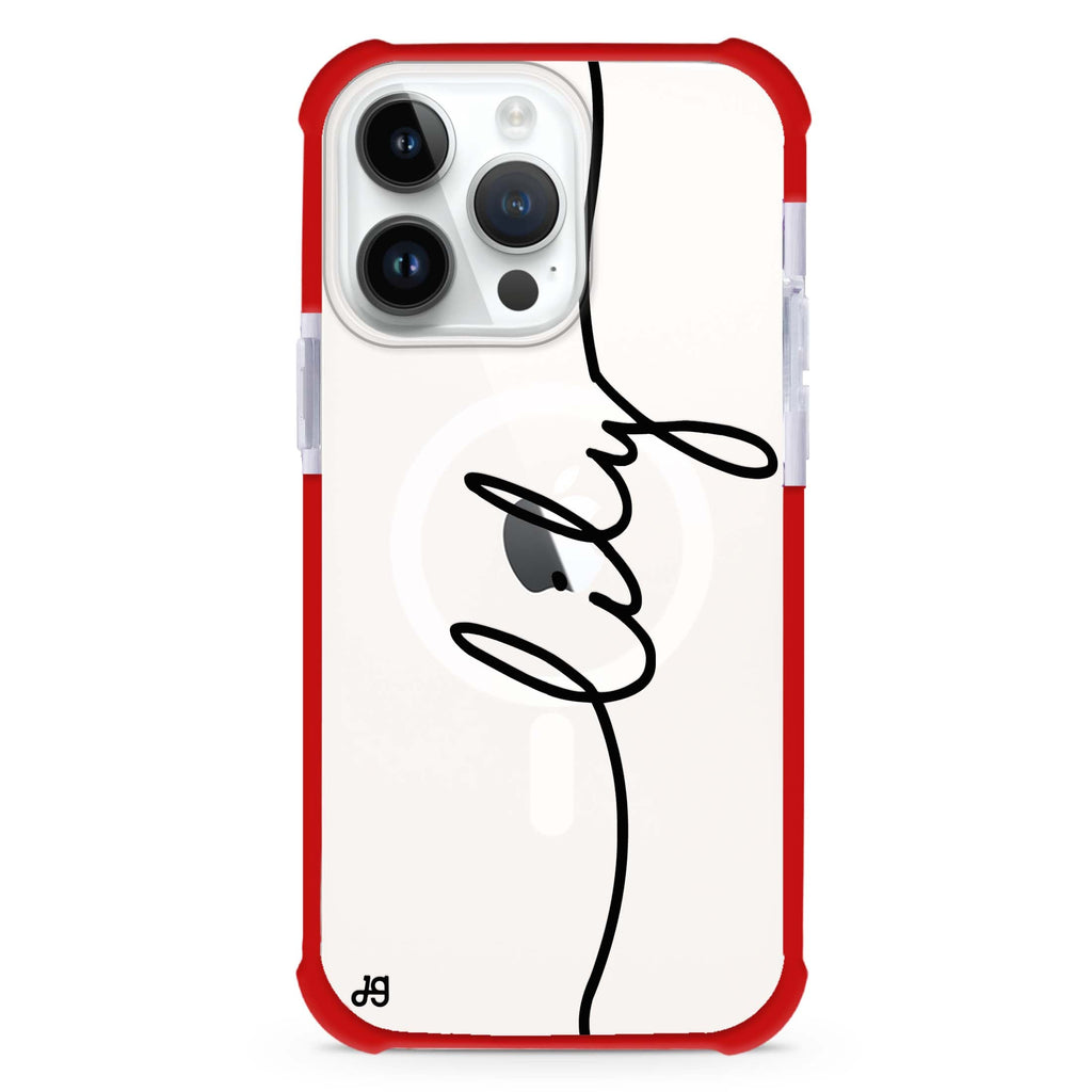Vertical Handwritten II MagSafe Compatible Ultra Shockproof Case