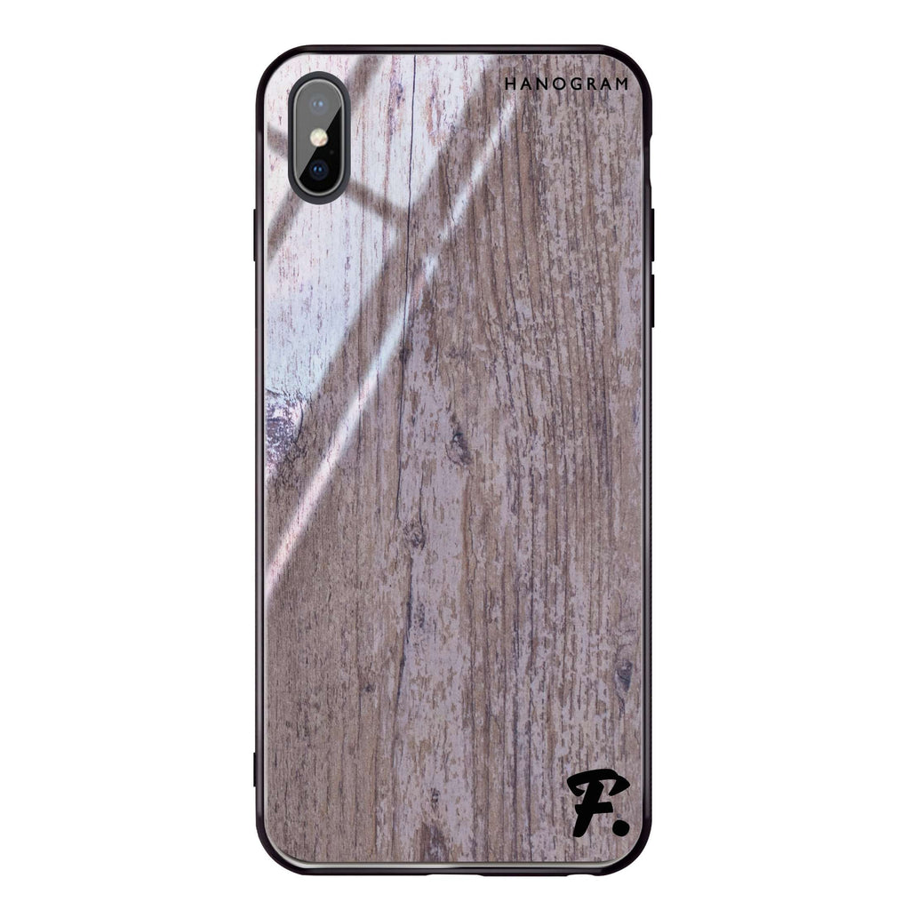 Timber iPhone XS Max Glass Case