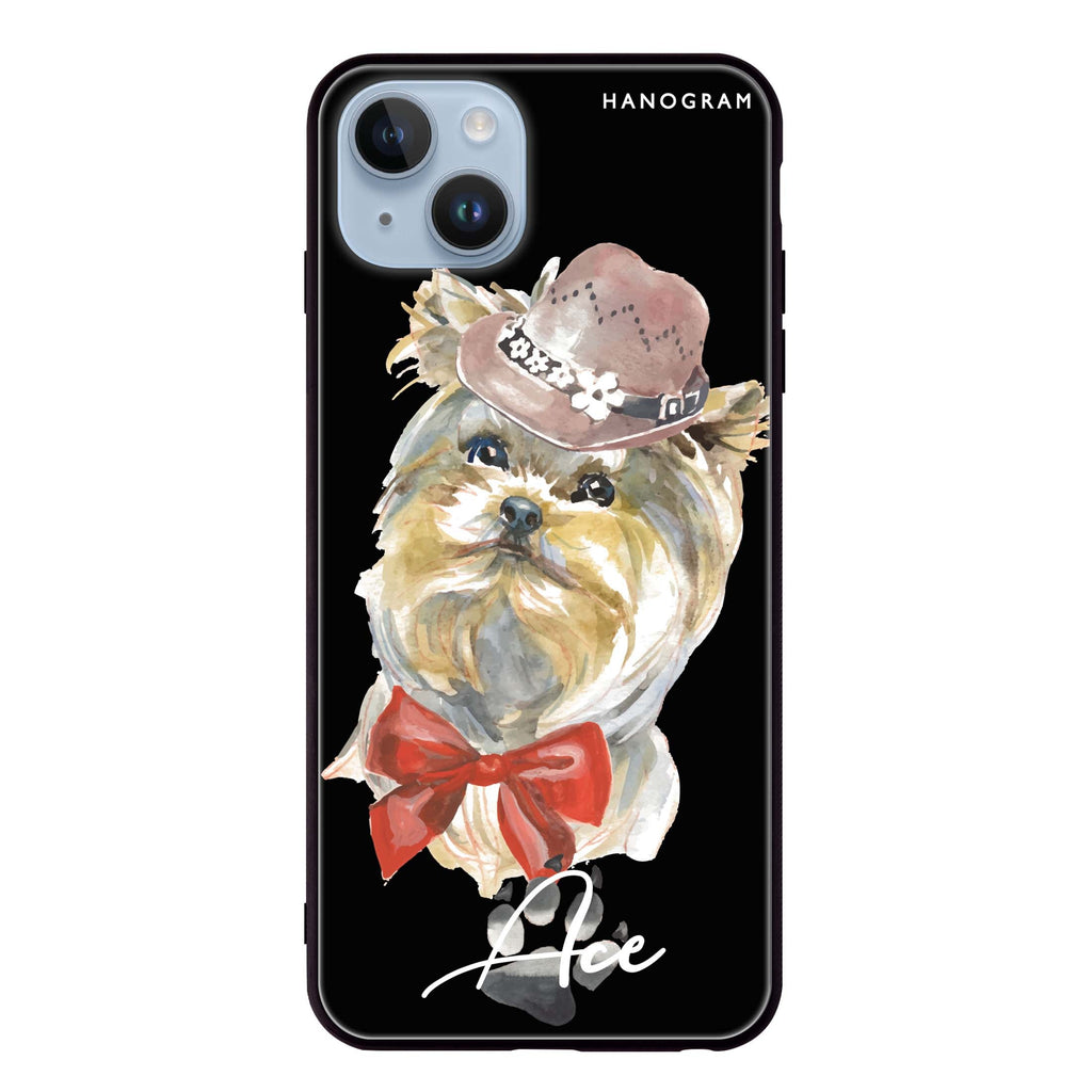Yorkshire Terrier iPhone 14 Plus Glass Case