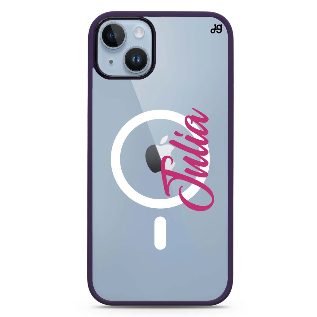 Magnificent Handwritten iPhone 14 Plus MagSafe Compatible Impact Guard Bumper Case