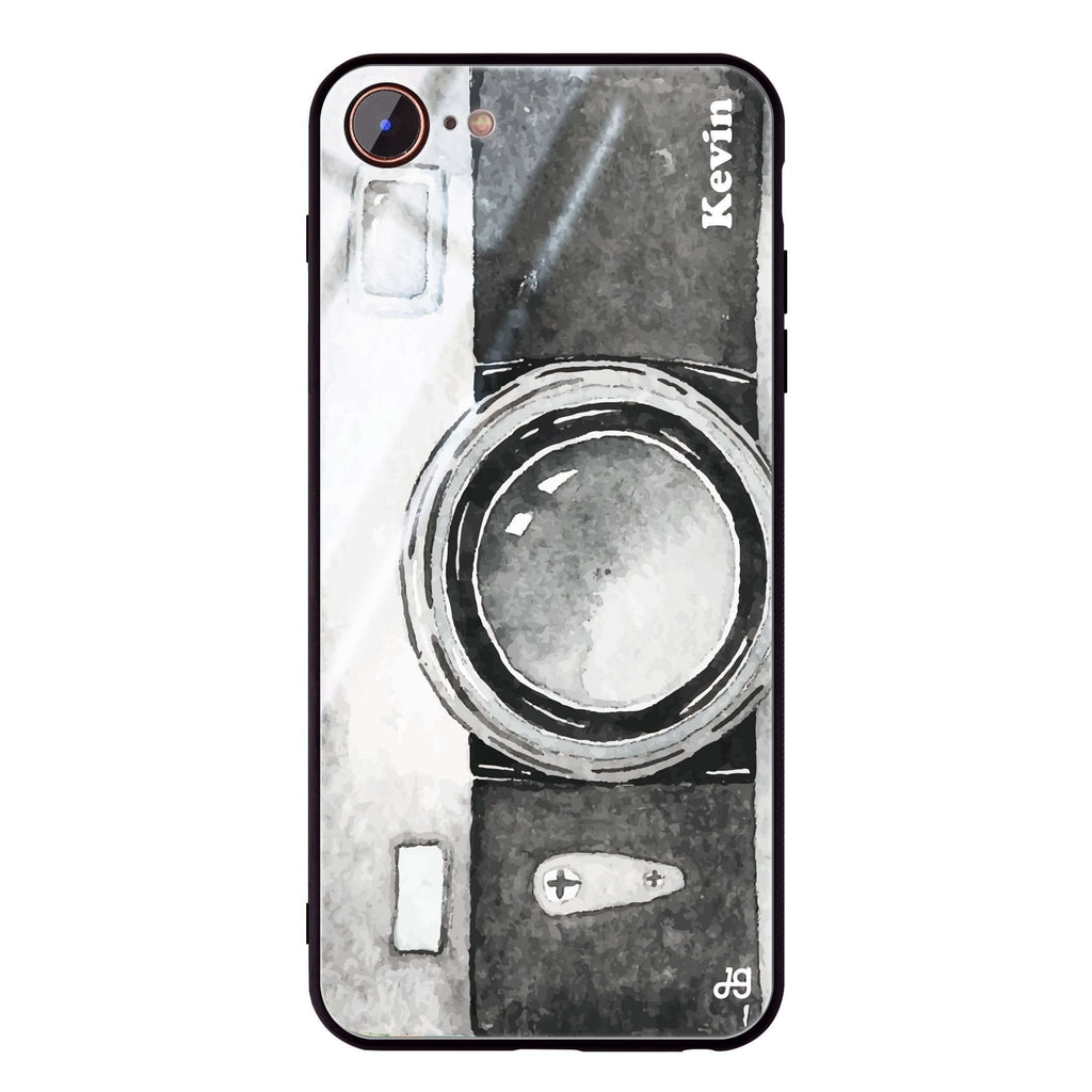 Fashion Camera iPhone 7 Glass Case