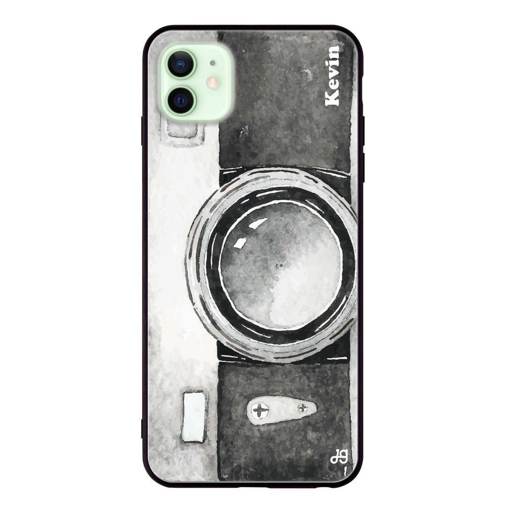 Fashion Camera iPhone 12 Glass Case