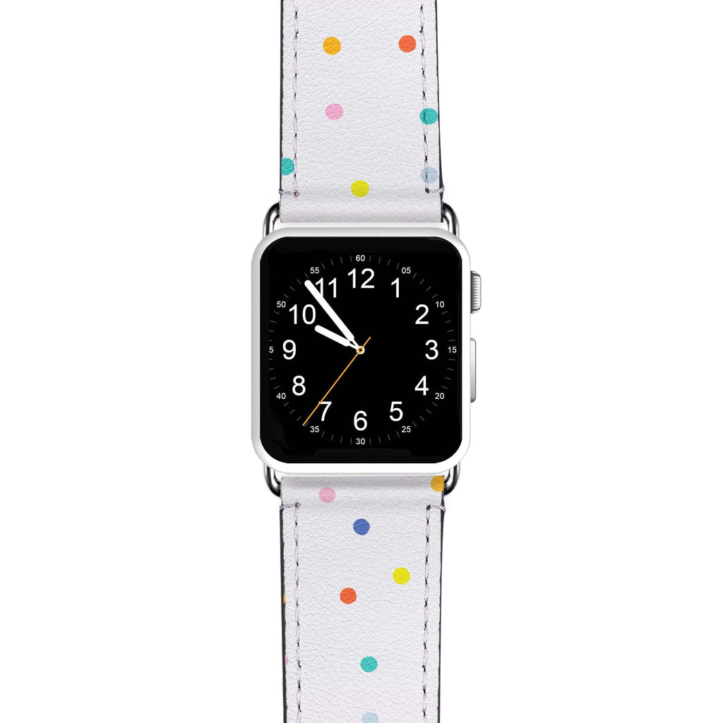 Colourful Dot Pattern APPLE WATCH BANDS