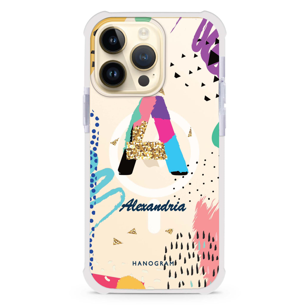 Artistic Monogram IV MagSafe Compatible Ultra Shockproof Case