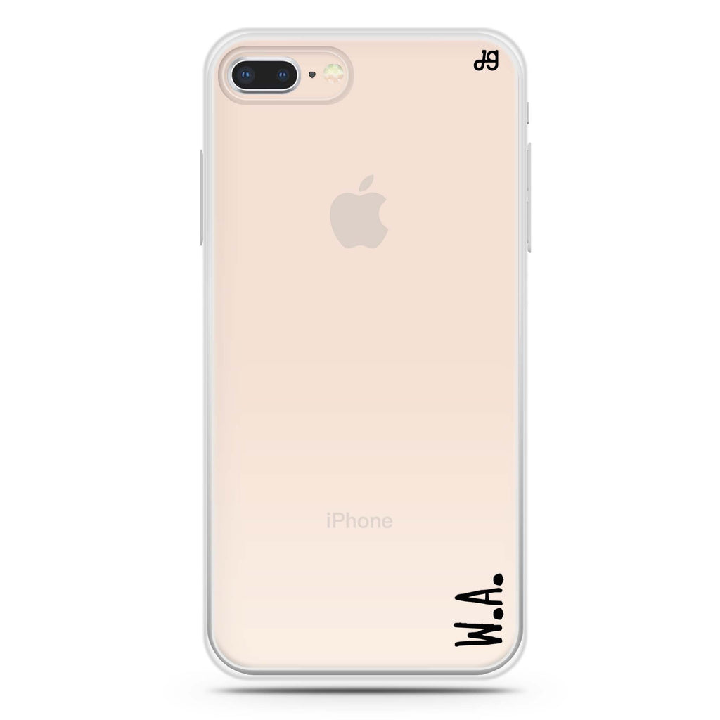 Causal Written Custom iPhone 7 Plus Ultra Clear Case