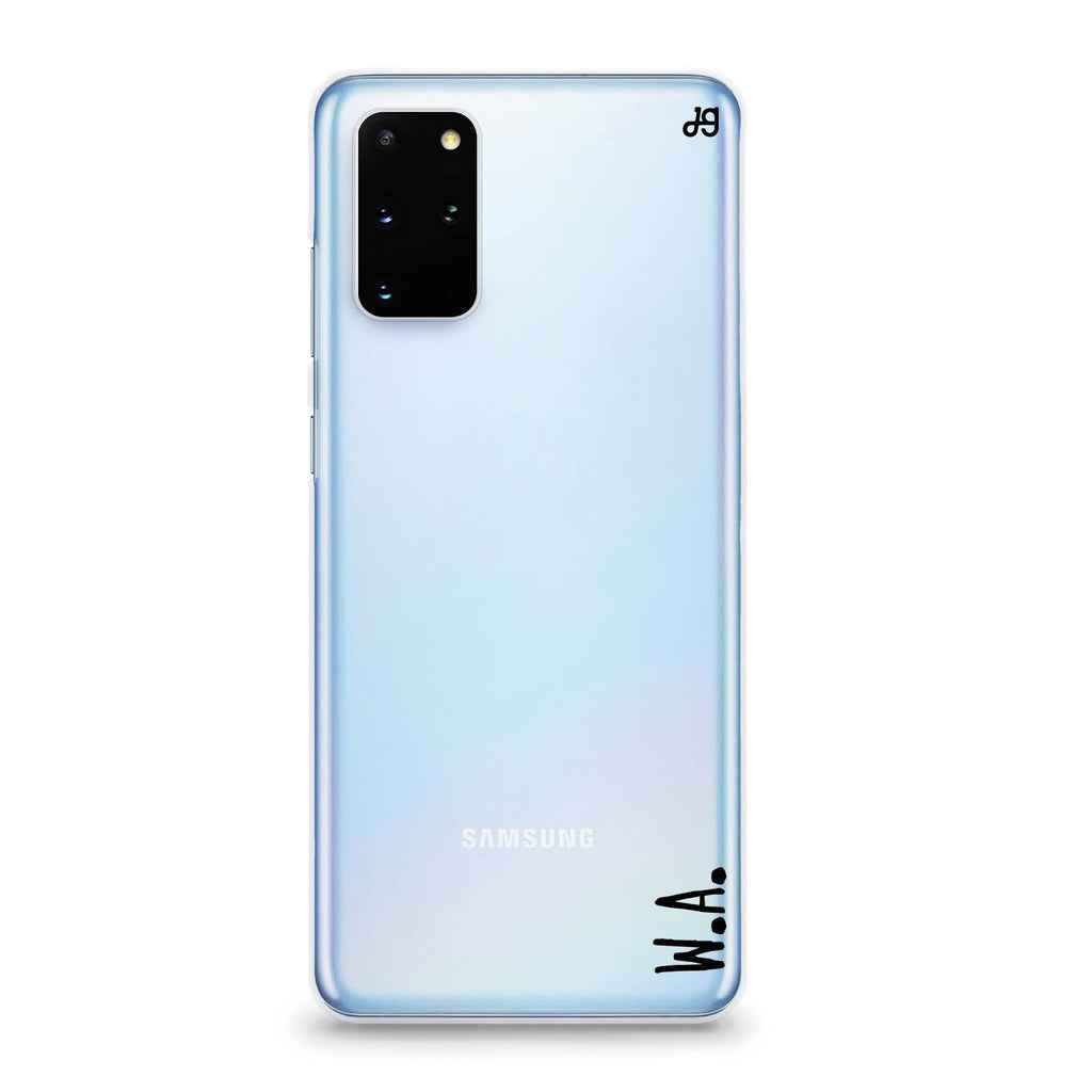 Causal Written Custom Samsung S20 Soft Clear Case