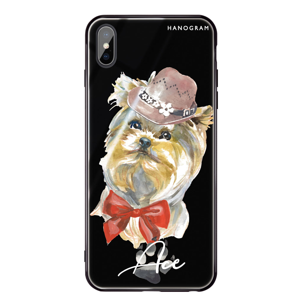 Yorkshire Terrier iPhone XS Max Glass Case