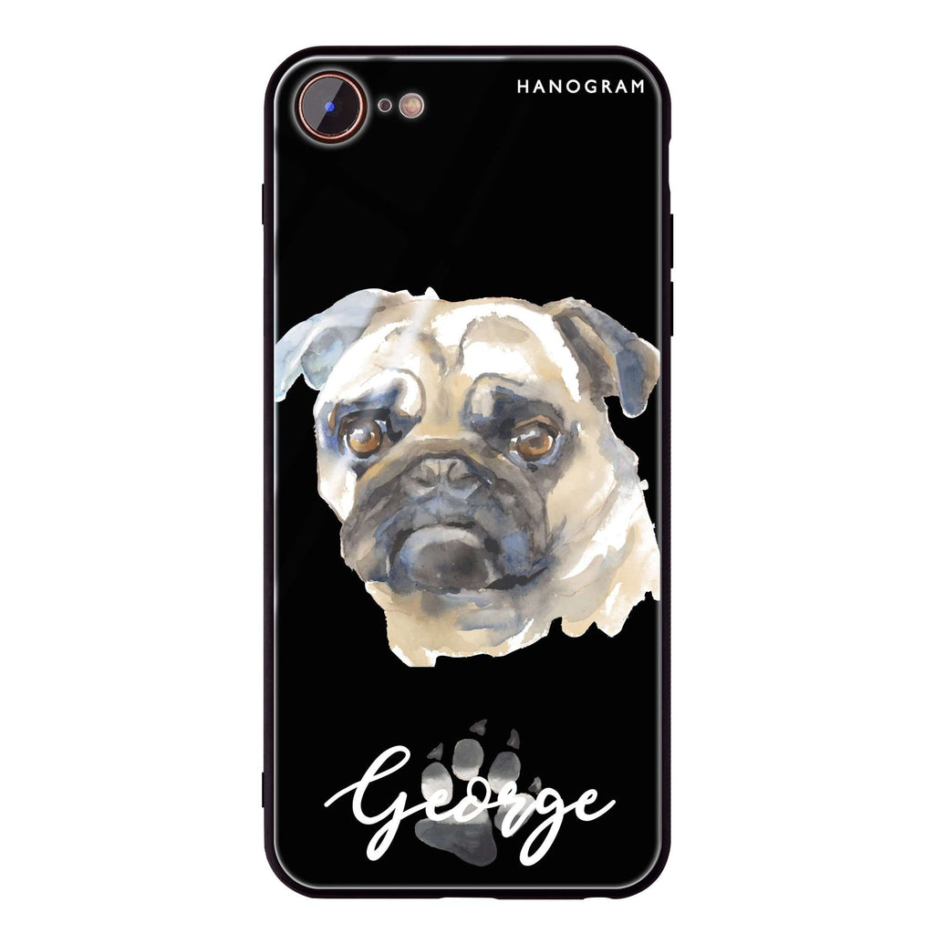 Pug iPhone 7 Glass Case