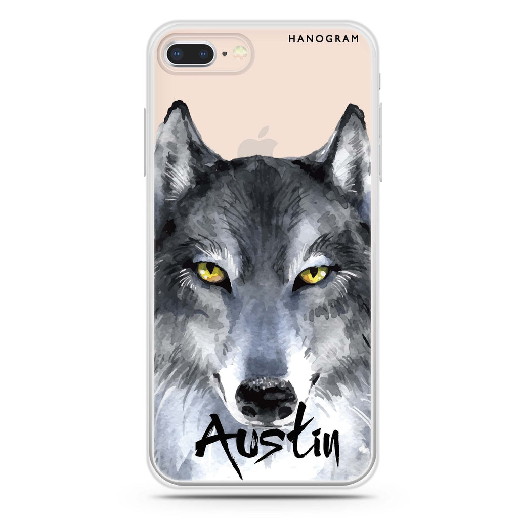 Snow Wolf iPhone 7 Plus Ultra Clear Case