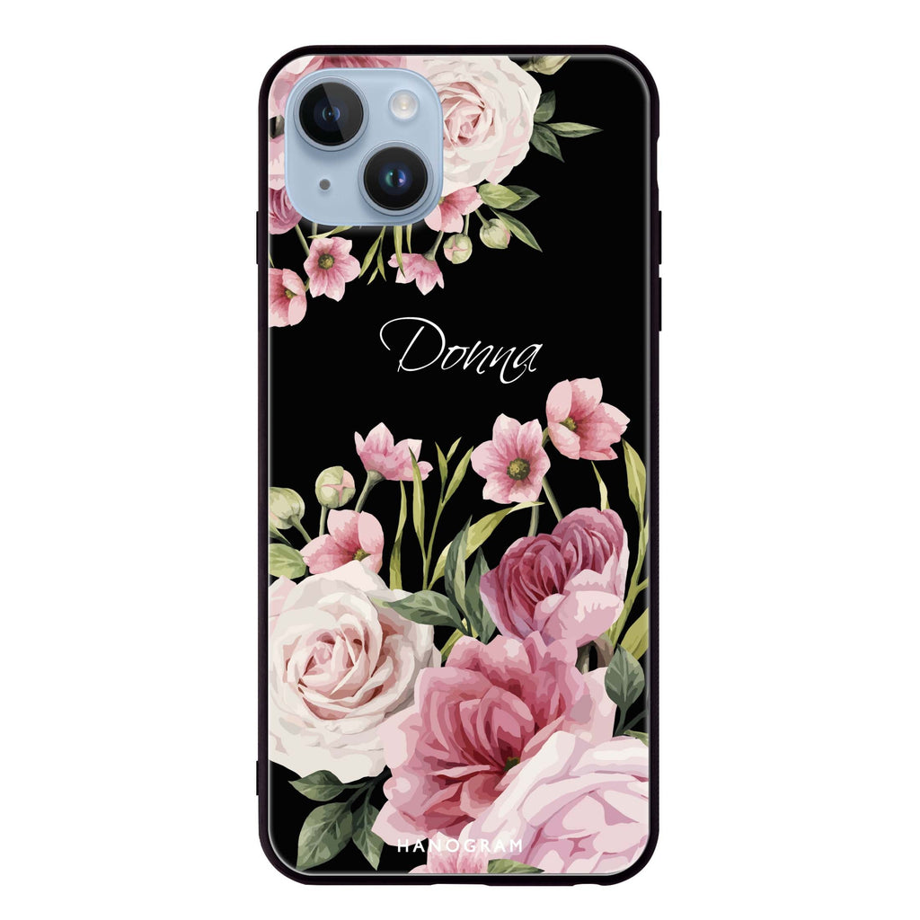 Beautiful Flowers iPhone 14 Plus Glass Case