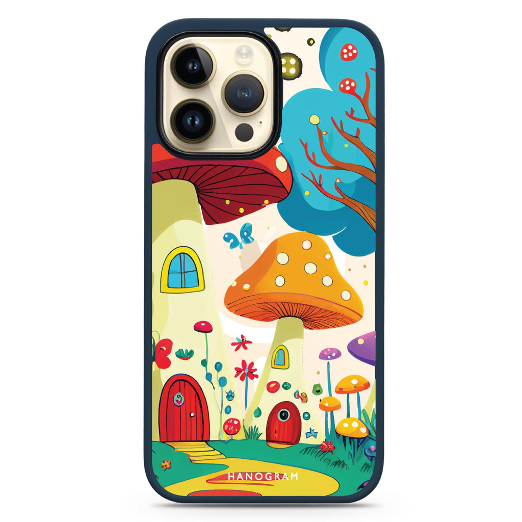 Mushroom Art MagSafe Compatible Impact Guard Bumper Case