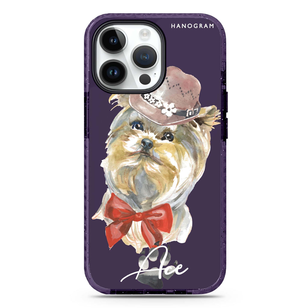 Yorkshire Terrier iPhone 14 Pro Max MagSafe Compatible Durashock Case