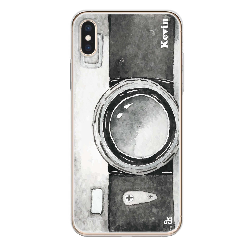 Fashion Camera iPhone X Ultra Clear Case