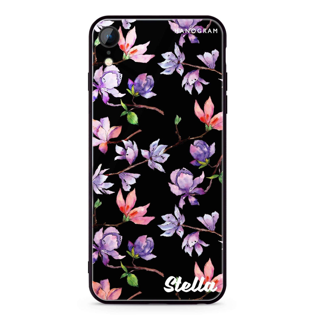 Color In Spring iPhone XR Glass Case