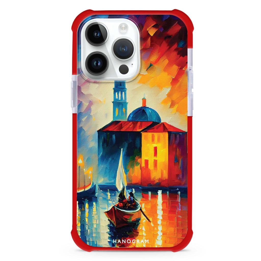 A Boat in Italy iPhone 13 Pro Max MagSafe Compatible Ultra Shockproof Case