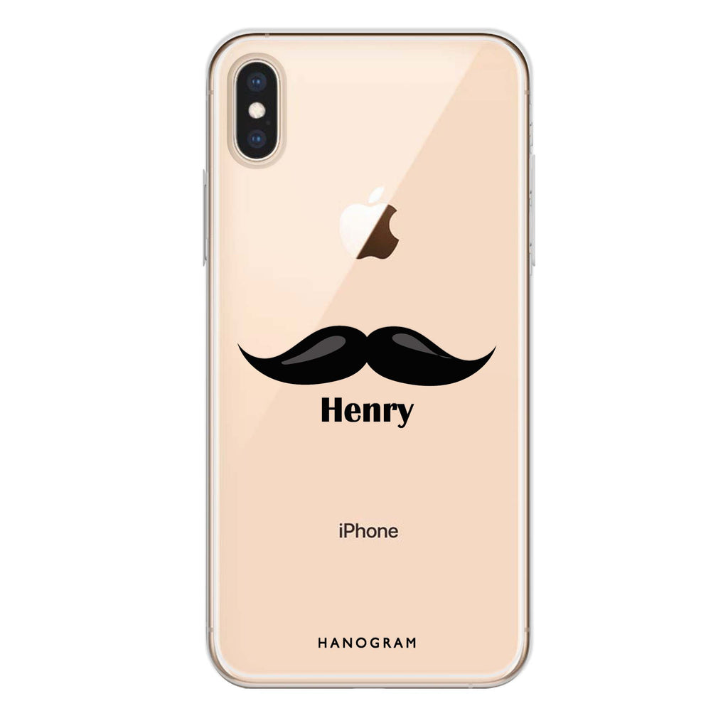 Moustache iPhone XS Max Ultra Clear Case