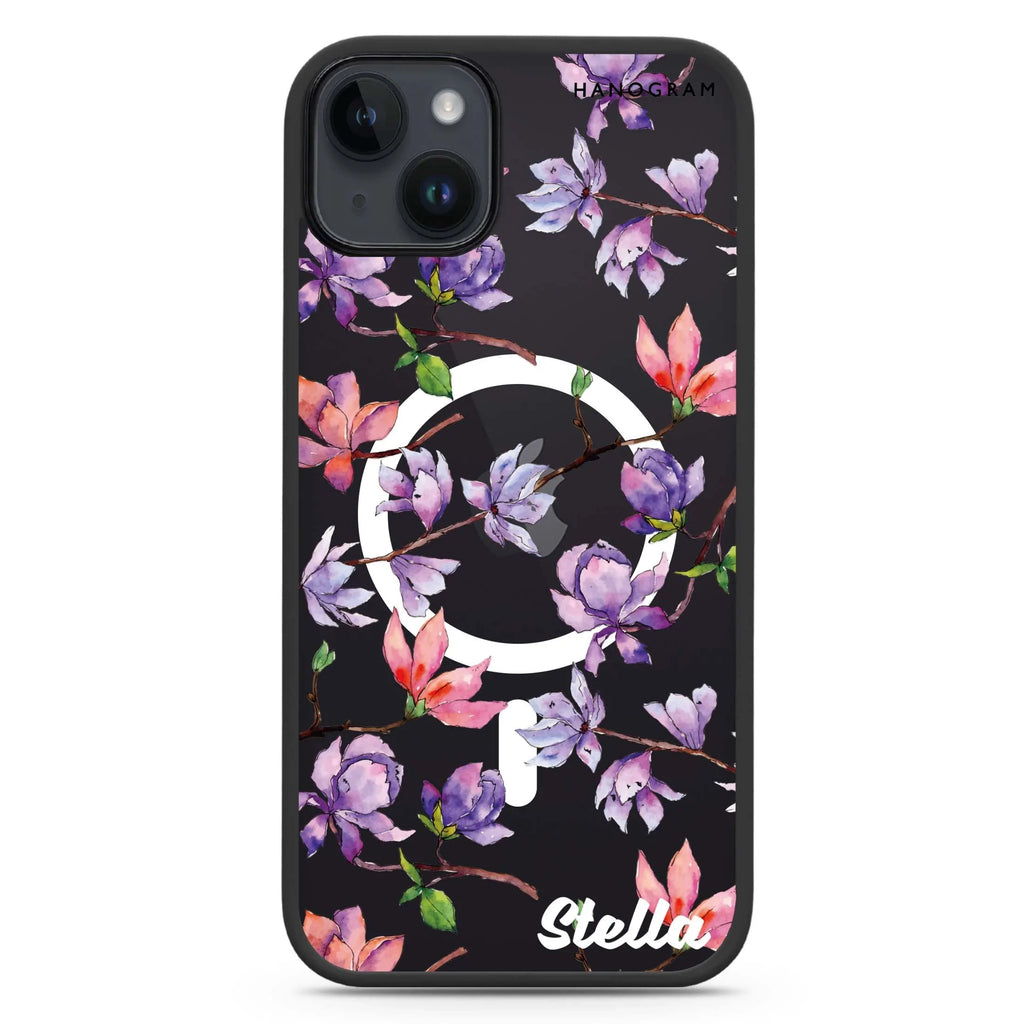 Colour In Spring iPhone 14 Plus MagSafe Compatible Impact Guard Bumper Case