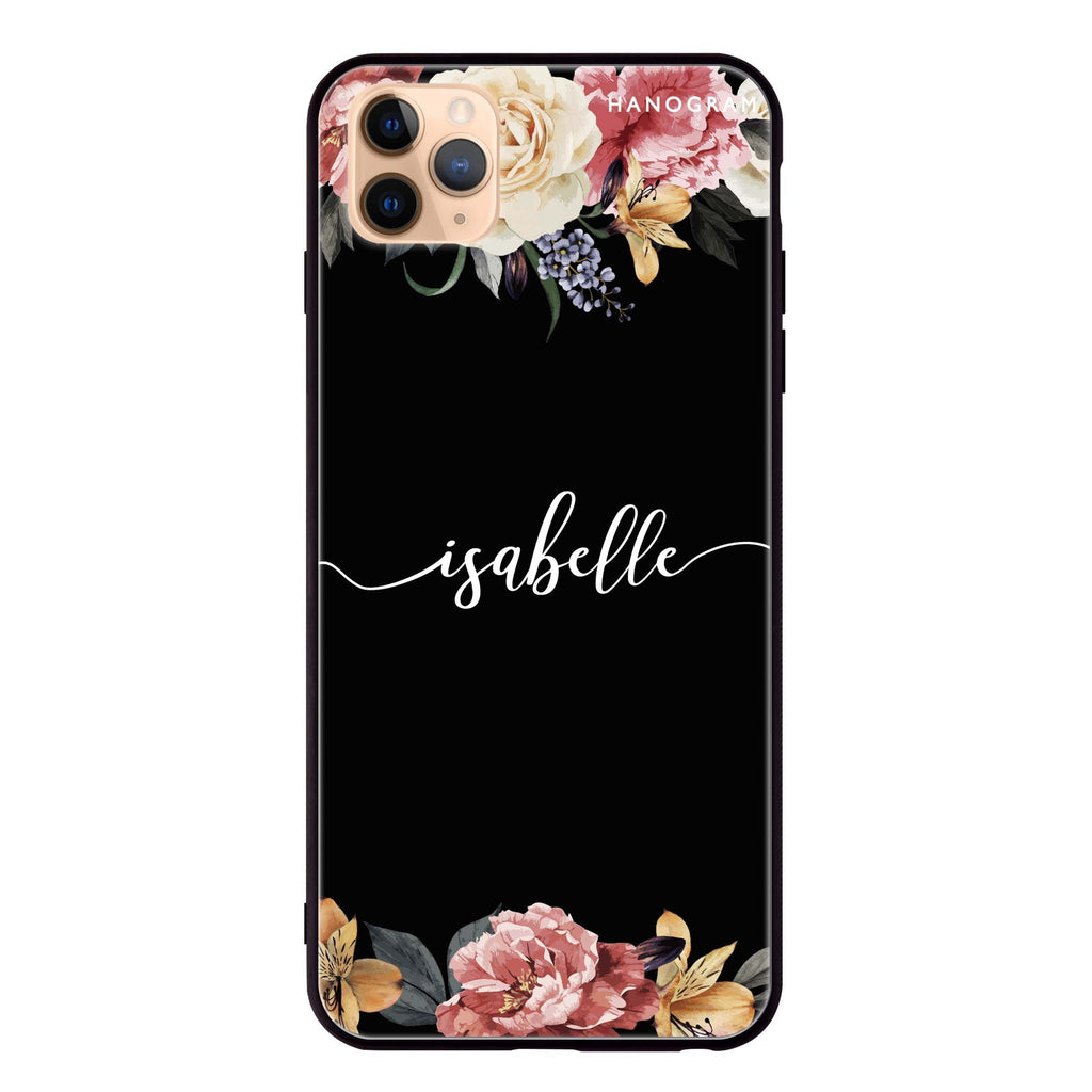 Art of Classic Floral iPhone 11 Pro Max Glass Case