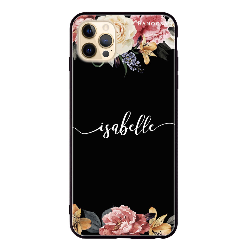 Art of Classic Floral iPhone 12 Pro Glass Case