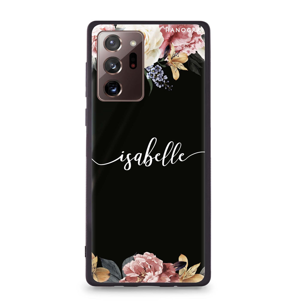 Art of Classic Floral Samsung Note 20 Ultra Glass Case