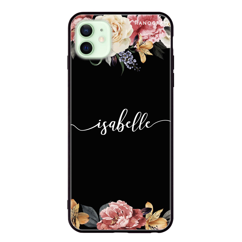 Art of Classic Floral iPhone 12 Glass Case