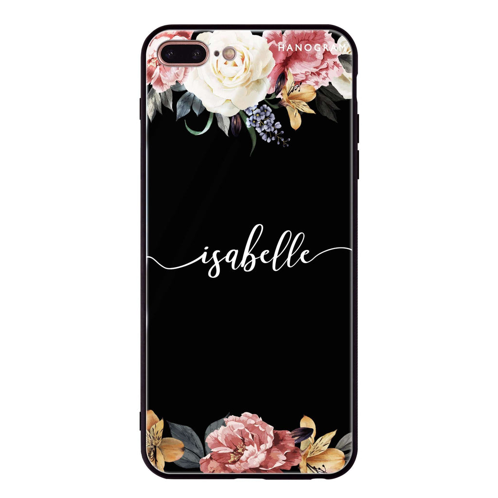 Art of Classic Floral iPhone 8 Plus Glass Case