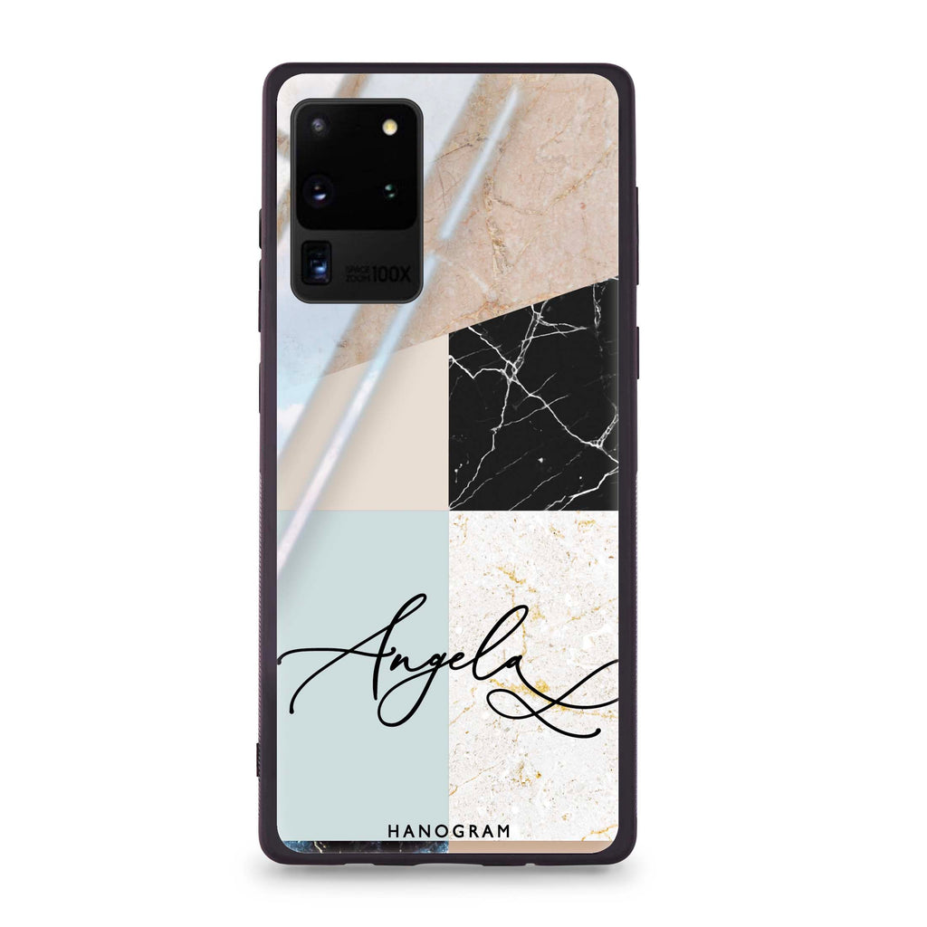 Marble Abstract V Samsung Glass Case