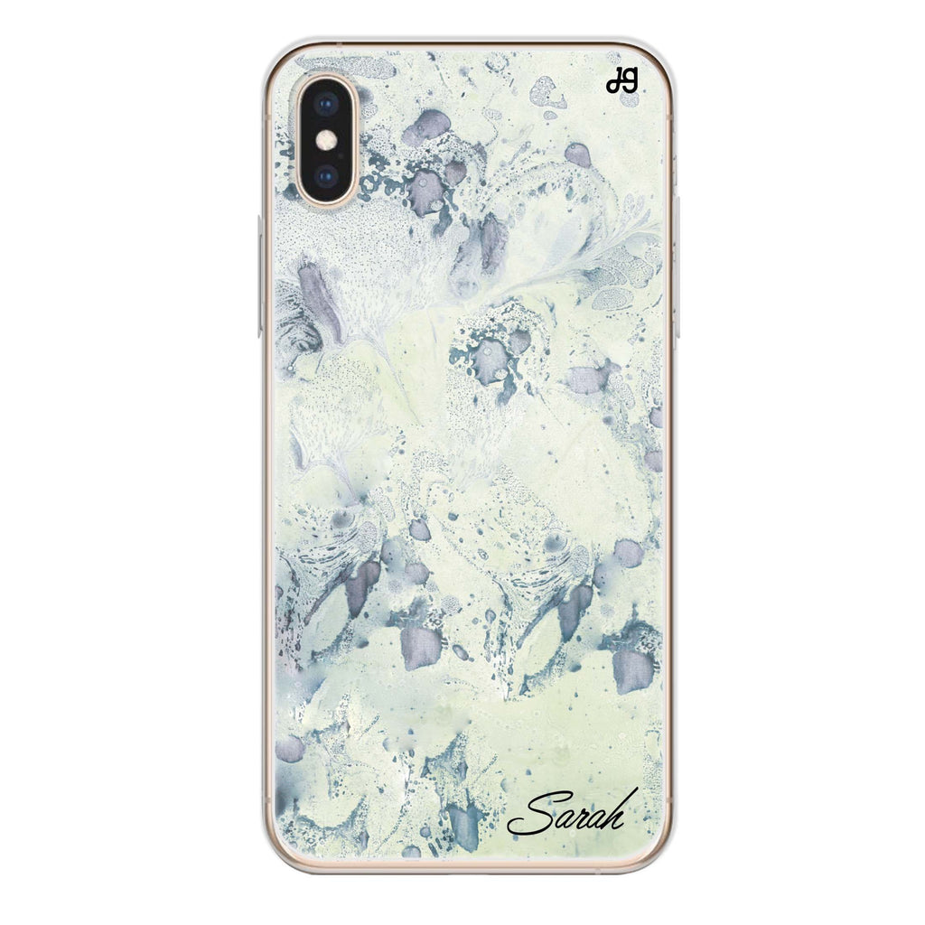 Vintage Marble iPhone XS Ultra Clear Case
