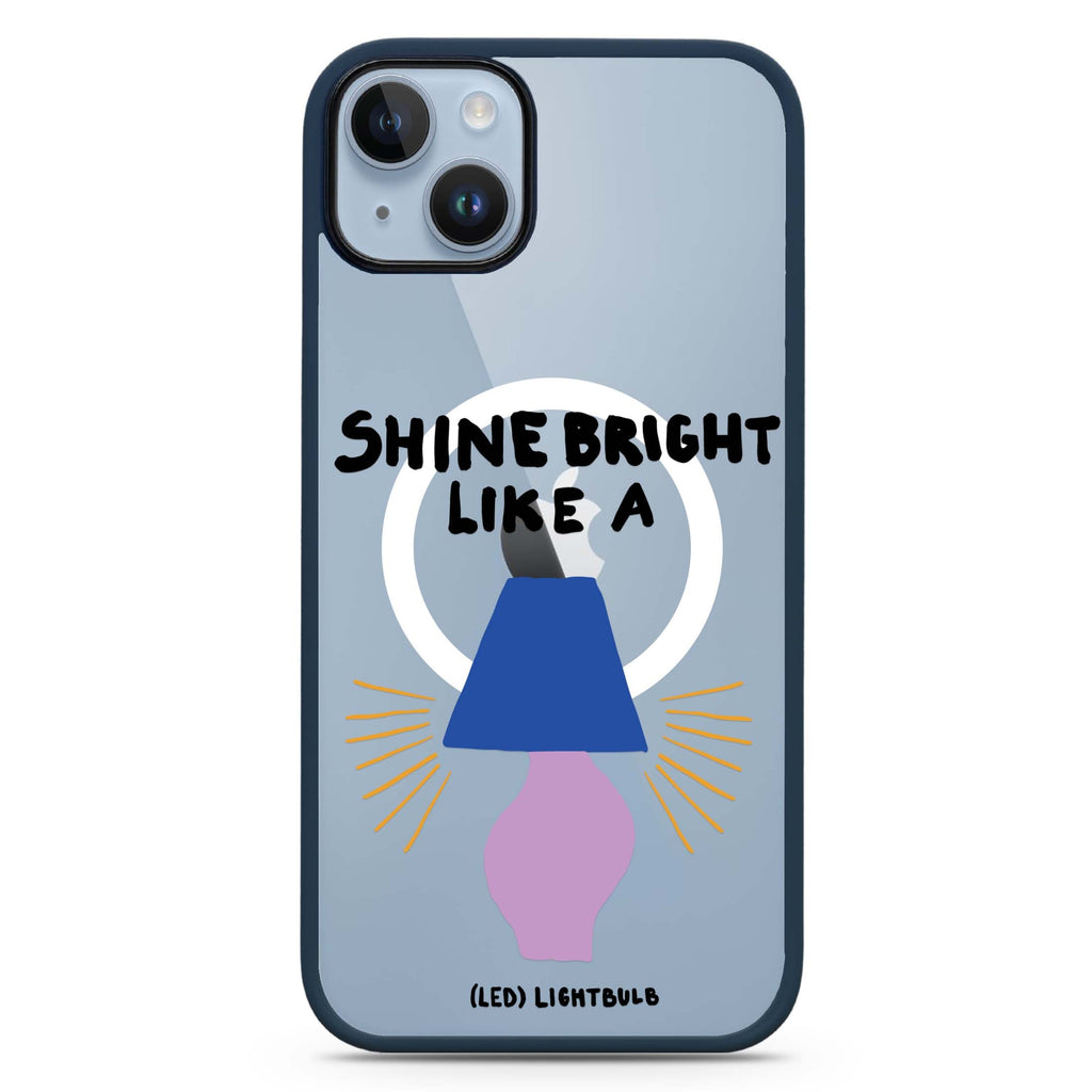 Shine Bright Like a LED iPhone 14 Plus MagSafe Compatible Impact Guard Bumper Case
