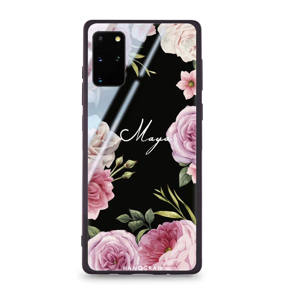 Beautiful Pretty Floral Samsung S20 Plus Glass Case