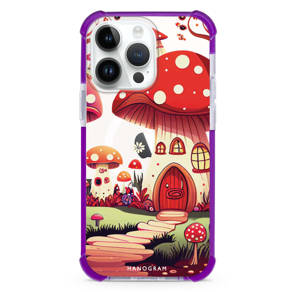 Mushroom Art MagSafe Compatible Ultra Shockproof Case